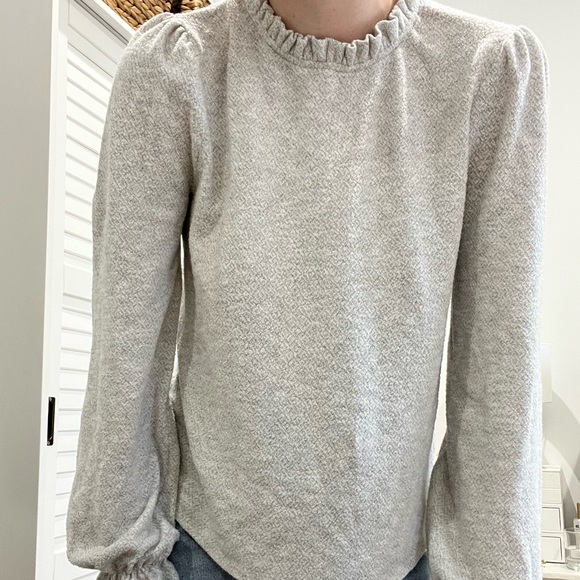 Cozy Ruffle Sweater - Picture 2 of 2